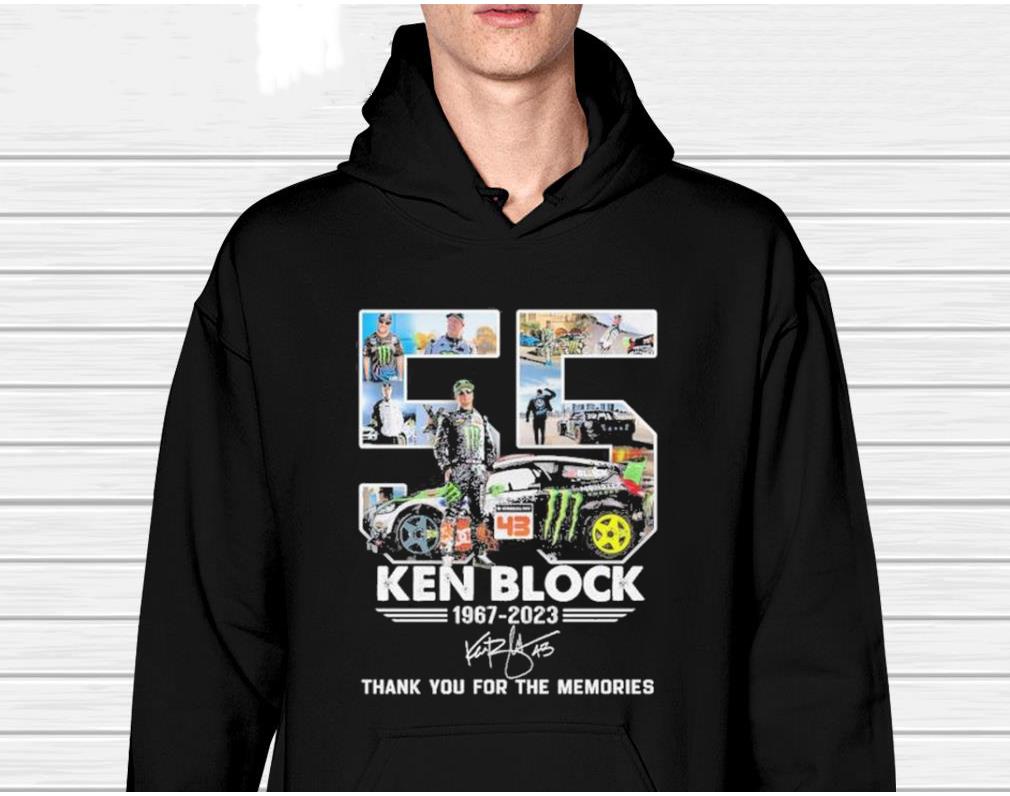 Ken block 1967 2023 thank you for the memories signatures shirt 1