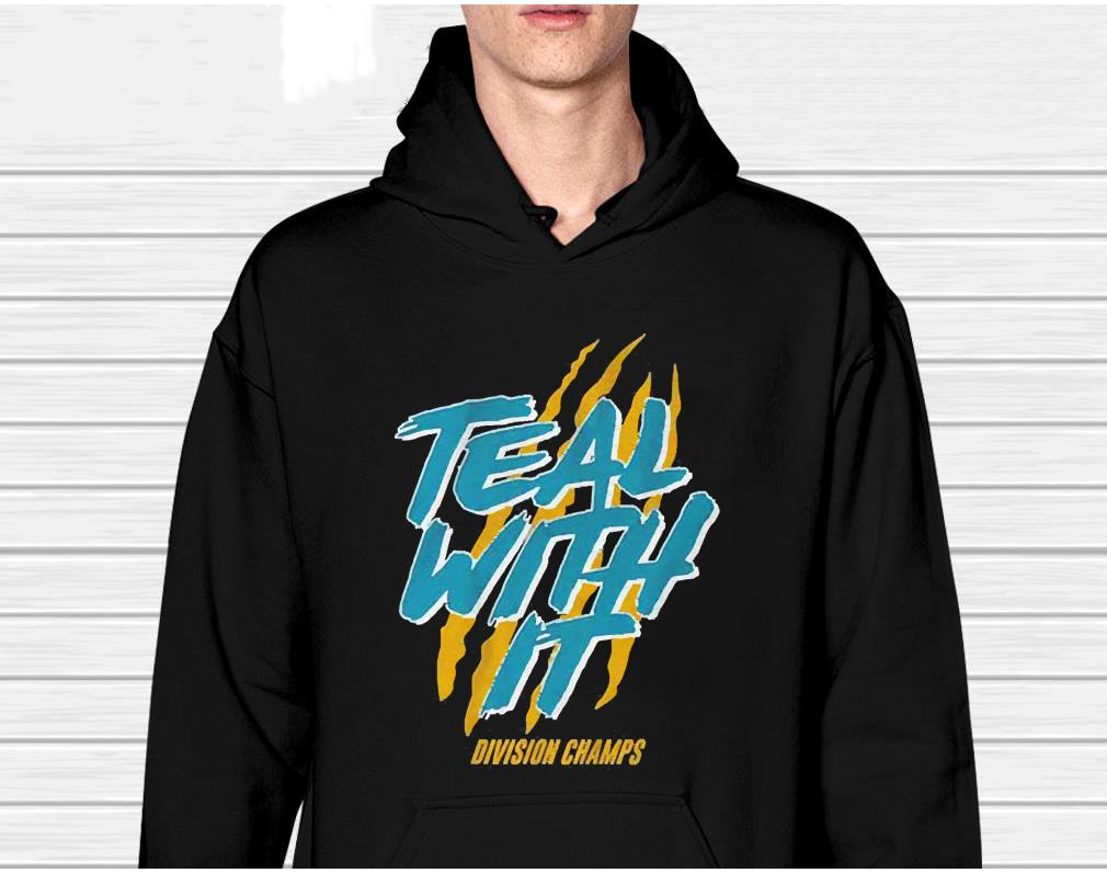 m121 teal with it division champs shirt hoodie - Teal with it division champs shirt
