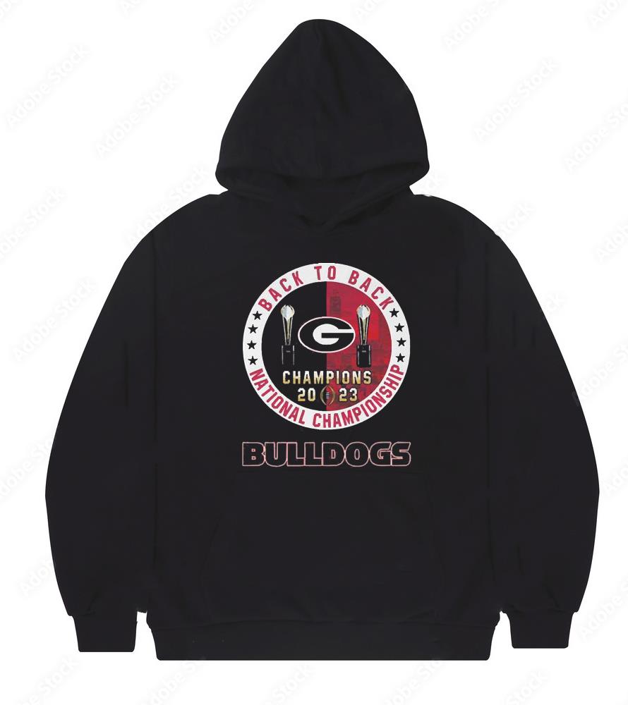 m131 georgia bulldogs back to back 2023 national championship shirt hoodie - Georgia Bulldogs Back To Back 2023 National Championship shirt