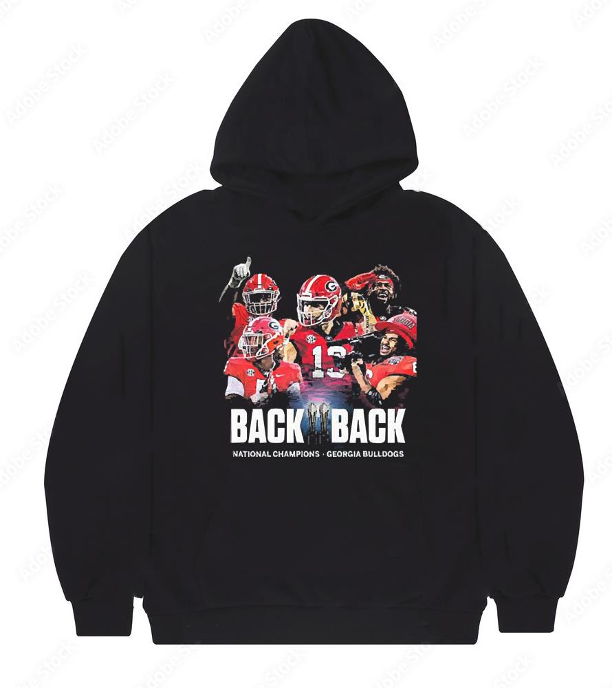 Georgia Bulldogs Back To Back National Champions 2023 shirt 1 Thebeatlestshirt News