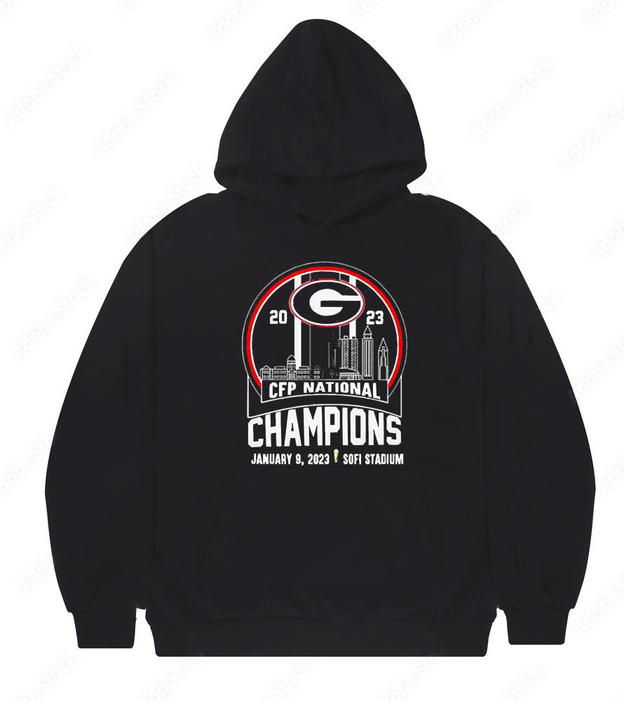 Georgia Bulldogs CFP Champs Champions shirt 1