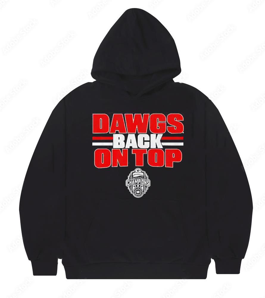 Georgia Bulldogs Dawgs back on top shirt 1 Thebeatlestshirt News