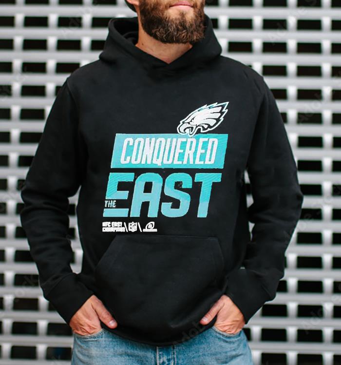 2023 Eagles conquered the east nfc east champions shirt 1
