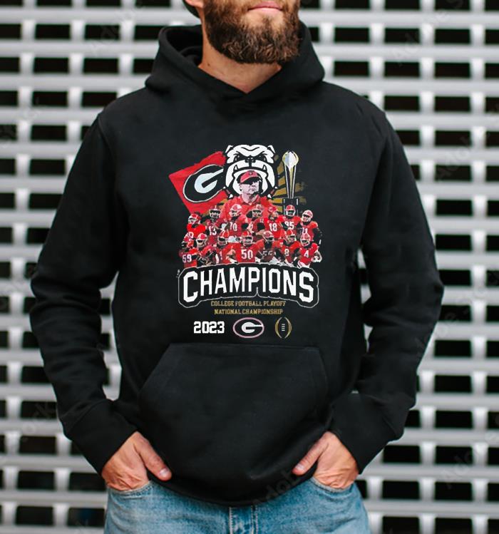 Georgia Bulldogs Champions 2023 College Football Playoffs National Championship shirt 1