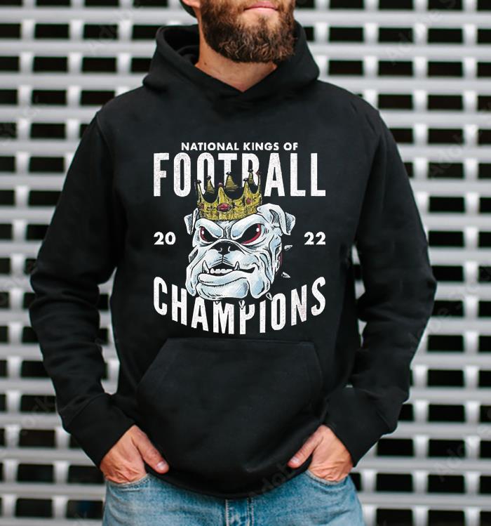 Georgia Bulldogs National Kings Of Football 2022 Champions shirt 1