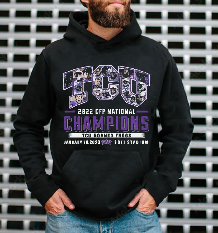 TCU Horned Frogs 2022 CFP National Champions January 10 2023 shirt 1