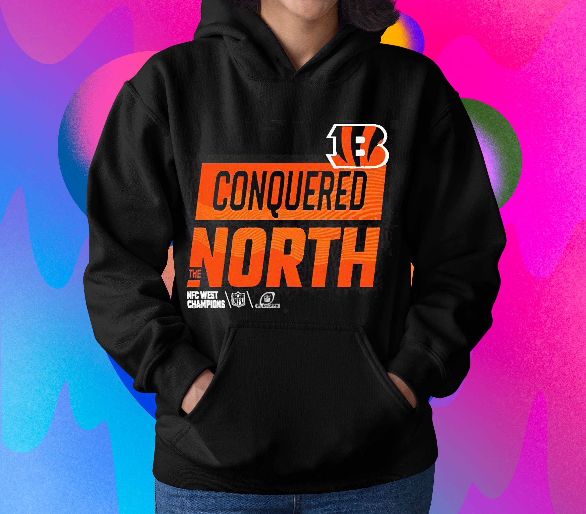 Cincinnati Bengals Conquered The North 2022 Afc Conquered North Champions Shirt 1