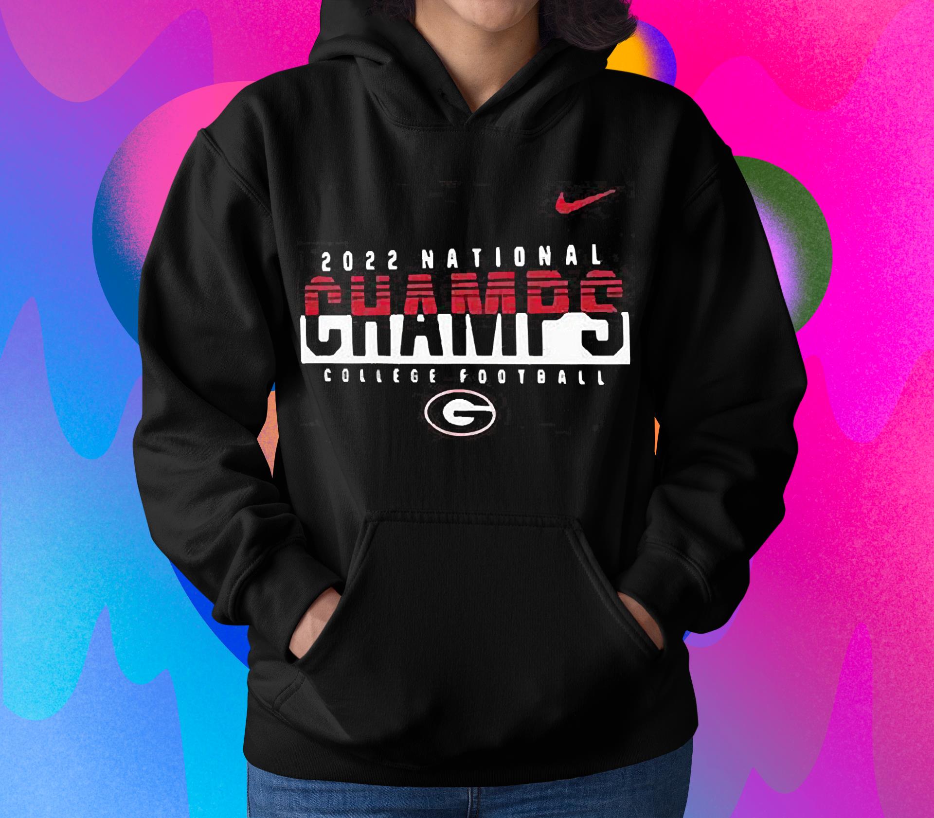 Georgia Bulldogs Nike College Football Playoff 2022 National Champions Men’s Shirt 1