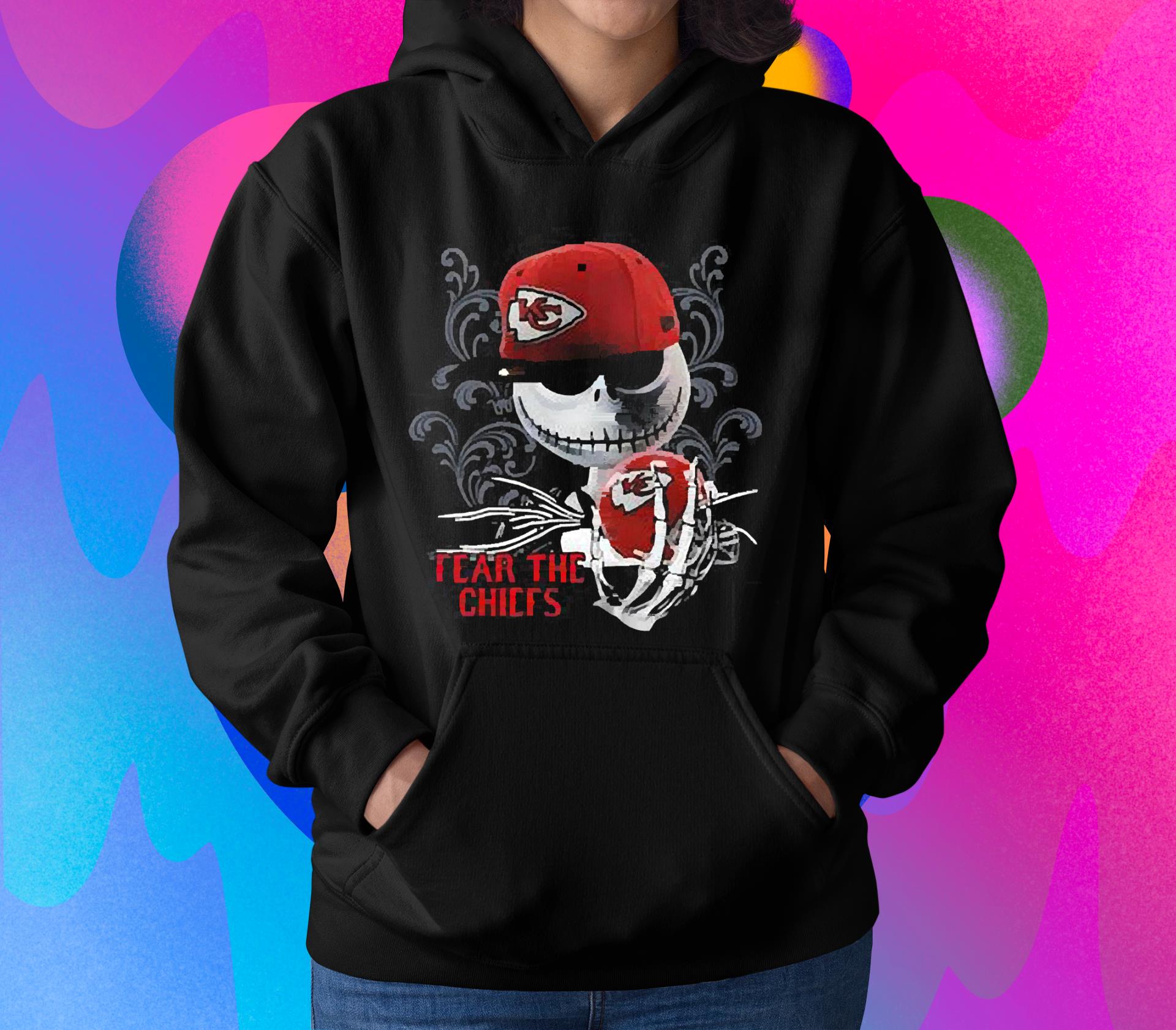 Jack Skellington Fear The Kansas City Chiefs Shirt 1