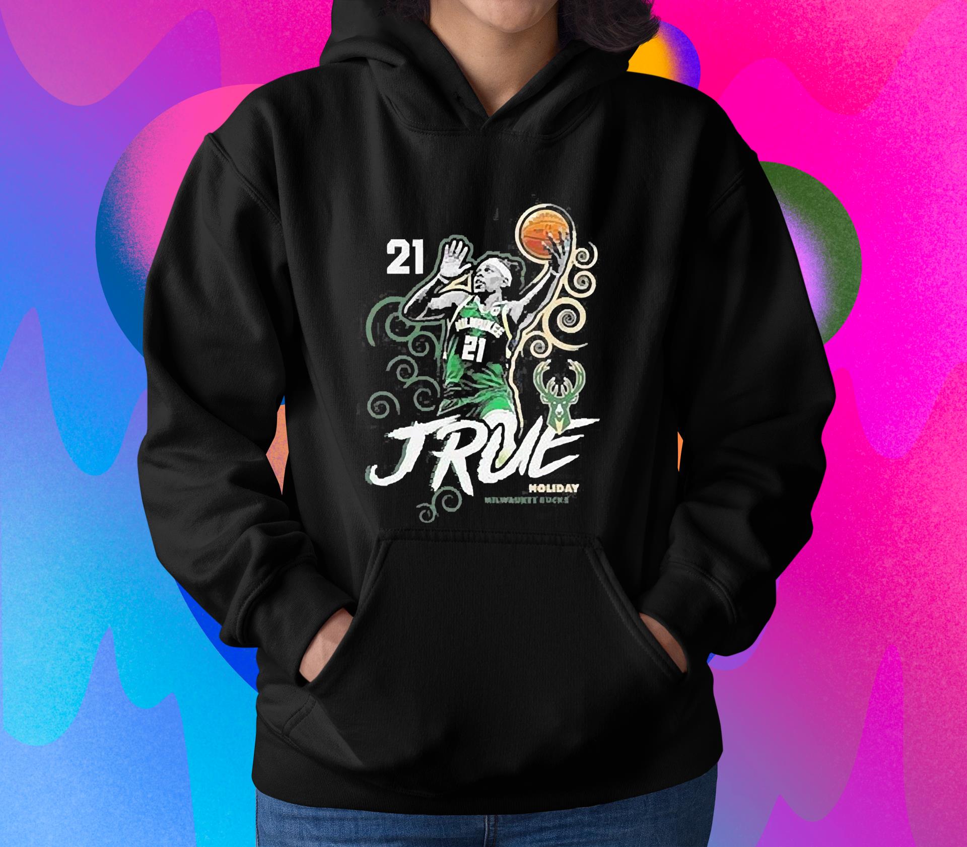 Jrue Holiday Milwaukee Bucks Competitor Shirt 1