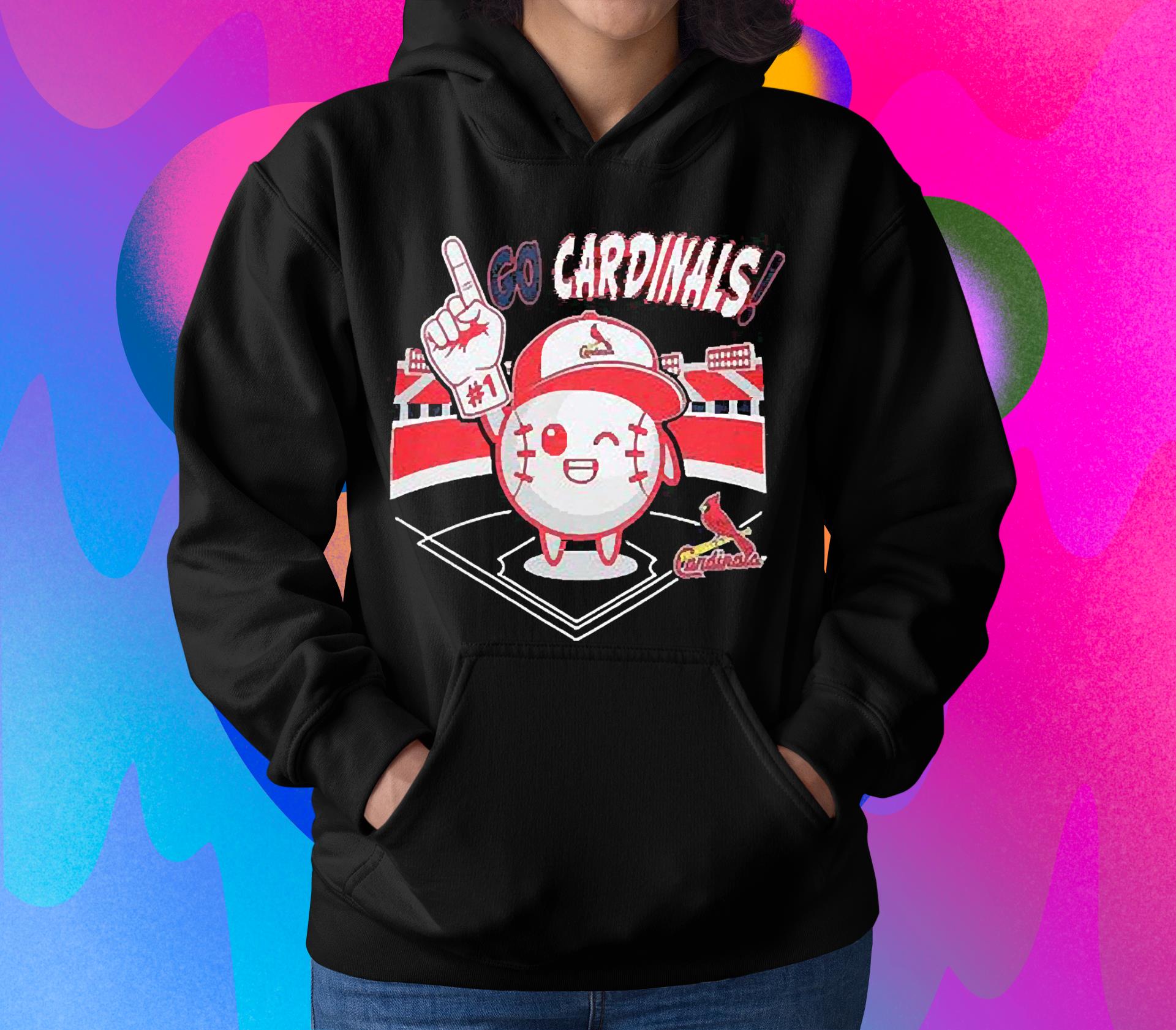 m161 st louis cardinals navy ball boy go cardinals shirt hoodie - St. Louis Cardinals Navy Ball Boy Go Cardinals Shirt