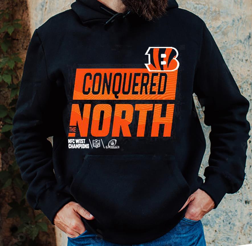 Cincinnati Bengals Conquered The North 2022 Afc Conquered North Champions Shirt 1