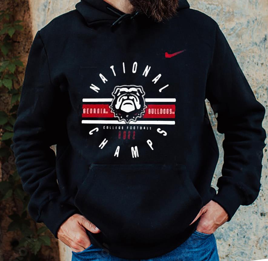 Georgia Bulldogs College Football Playoff 2022 National Champions Retro Shirt 1