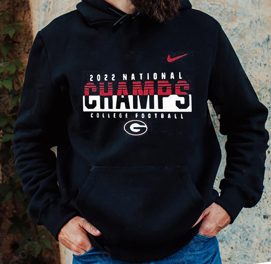 Georgia Bulldogs Nike College Football Playoff 2022 National Champions Men’s Shirt 1
