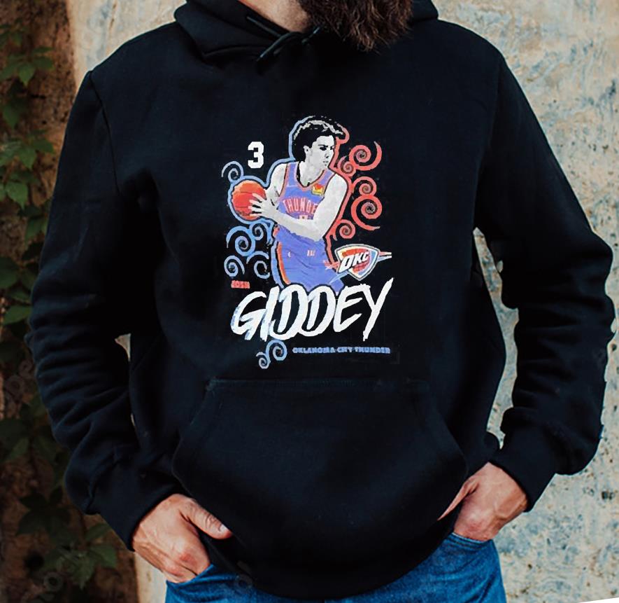 Josh Giddey Oklahoma City Thunder Competitor Shirt 1