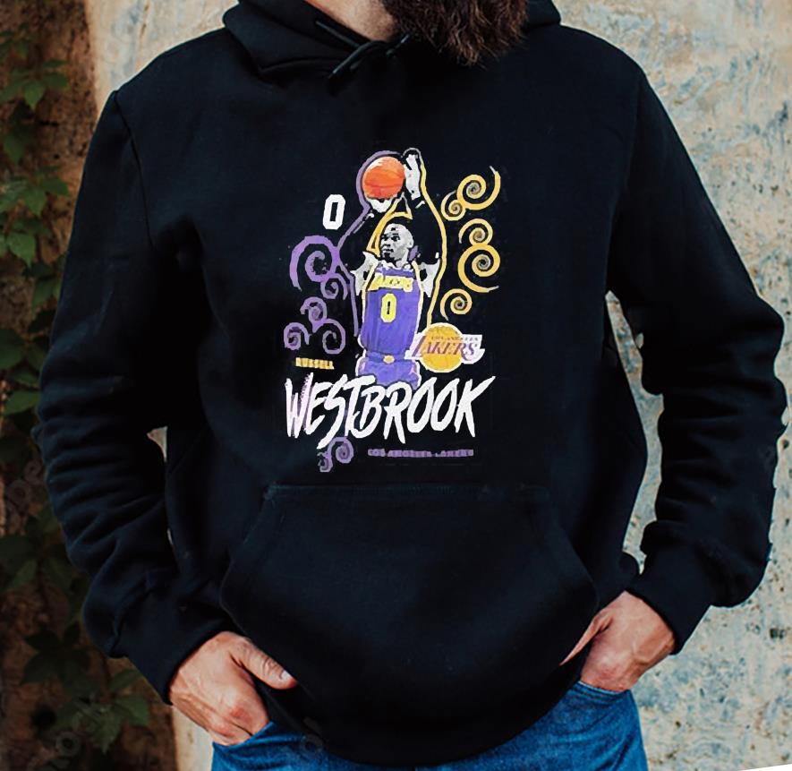Russell Westbrook Los Angeles Lakers Competitor Shirt 1