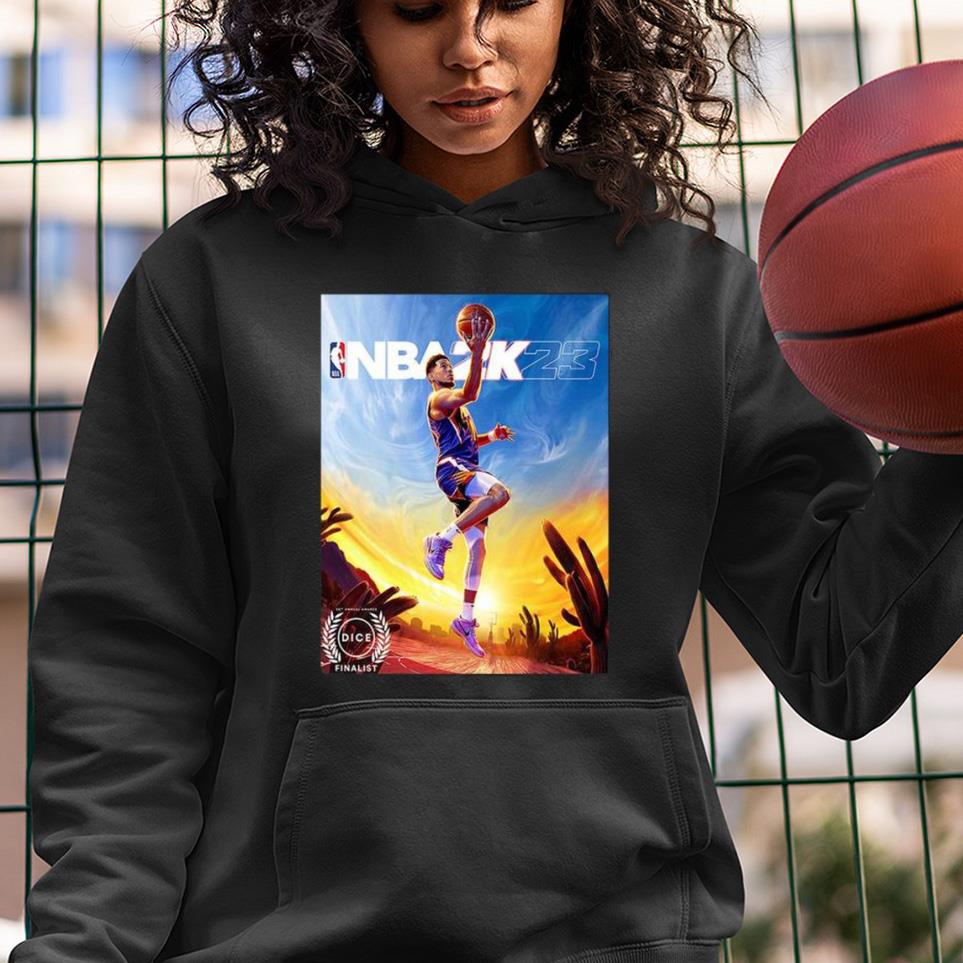 m201 devin booker on cover nba 2k23 is sports game of the year at the dice awards shirt hoodie - Devin booker on cover nba 2k23 is sports game of the year at the dice awards shirt