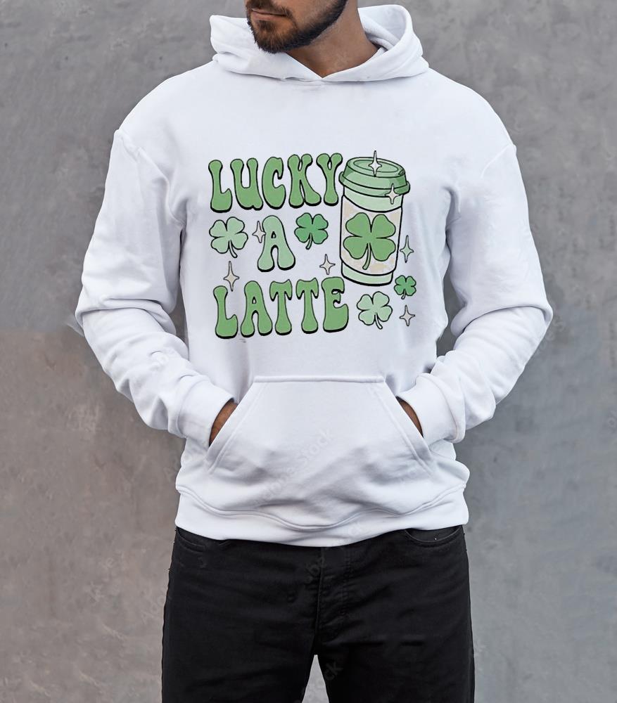 Happy Patrick’s Day Lucky A Latte Funny Shirt 1