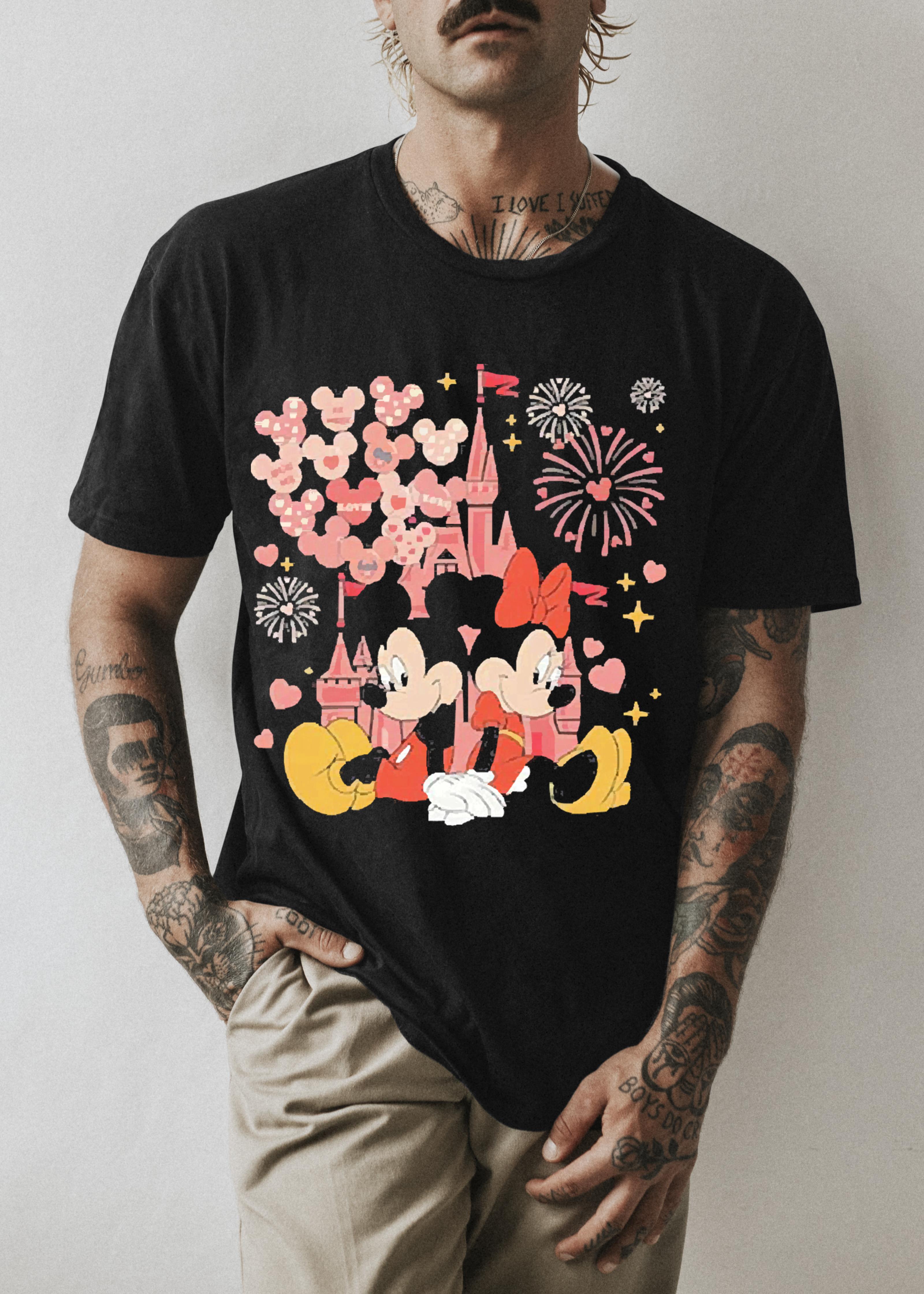 Mickey Minnie Valentines Shirt 1
