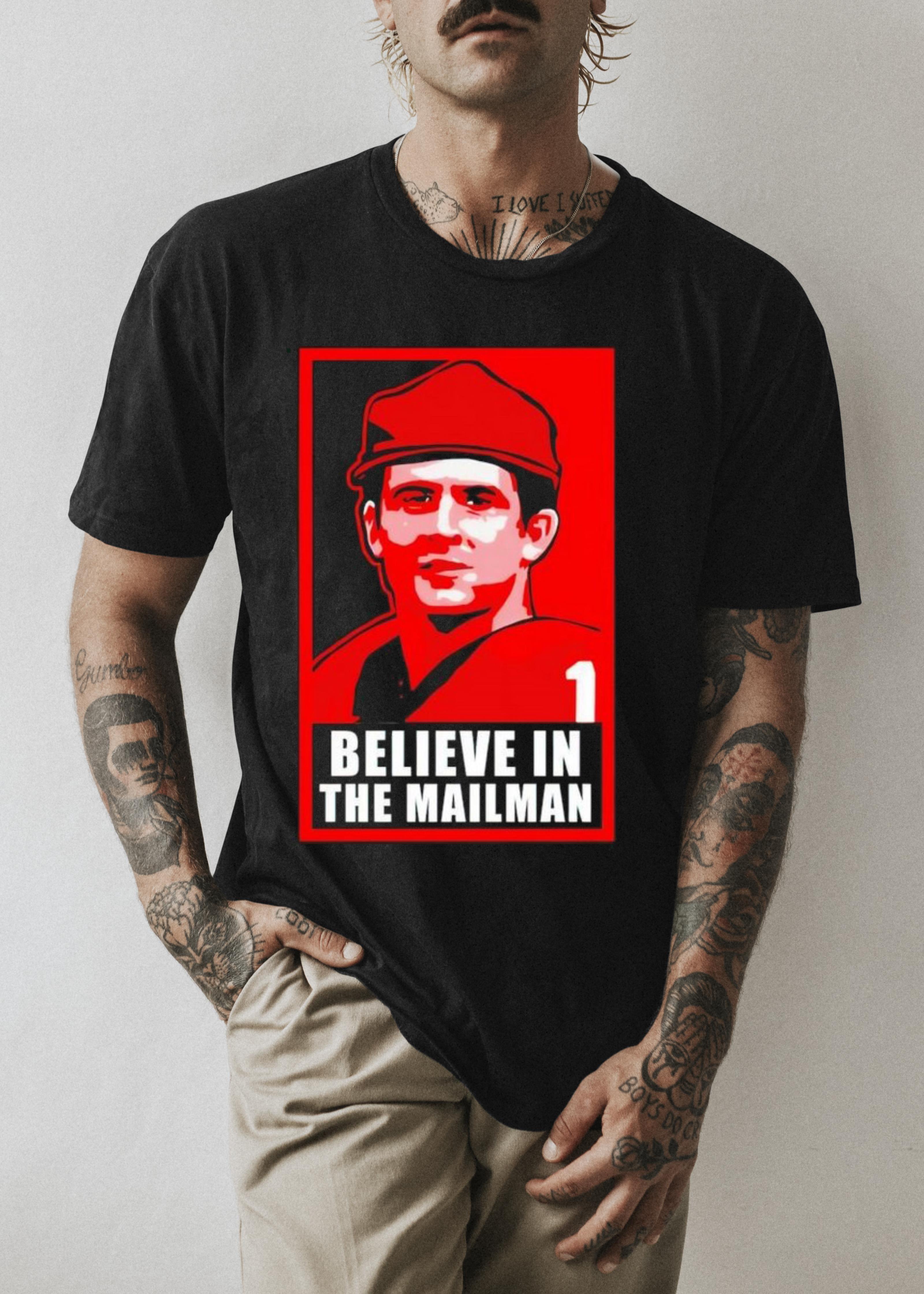 m211 stetson bennett believe in the mailman shirt hoodie - Stetson Bennett believe in the mailman shirt
