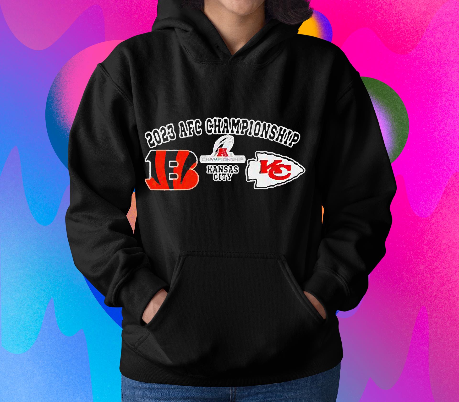 2022 2023 AFC Championship Cincinnati-Bengals Who-Dey Kansas-City-Chiefs Football shirt 1 Thebeatlestshirt News