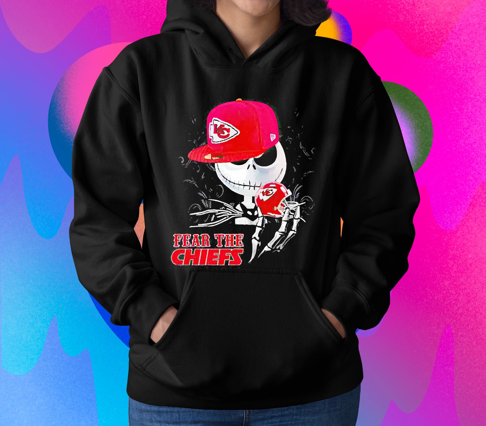 Jack Skellington fear the Chiefs shirt 1 Thebeatlestshirt News