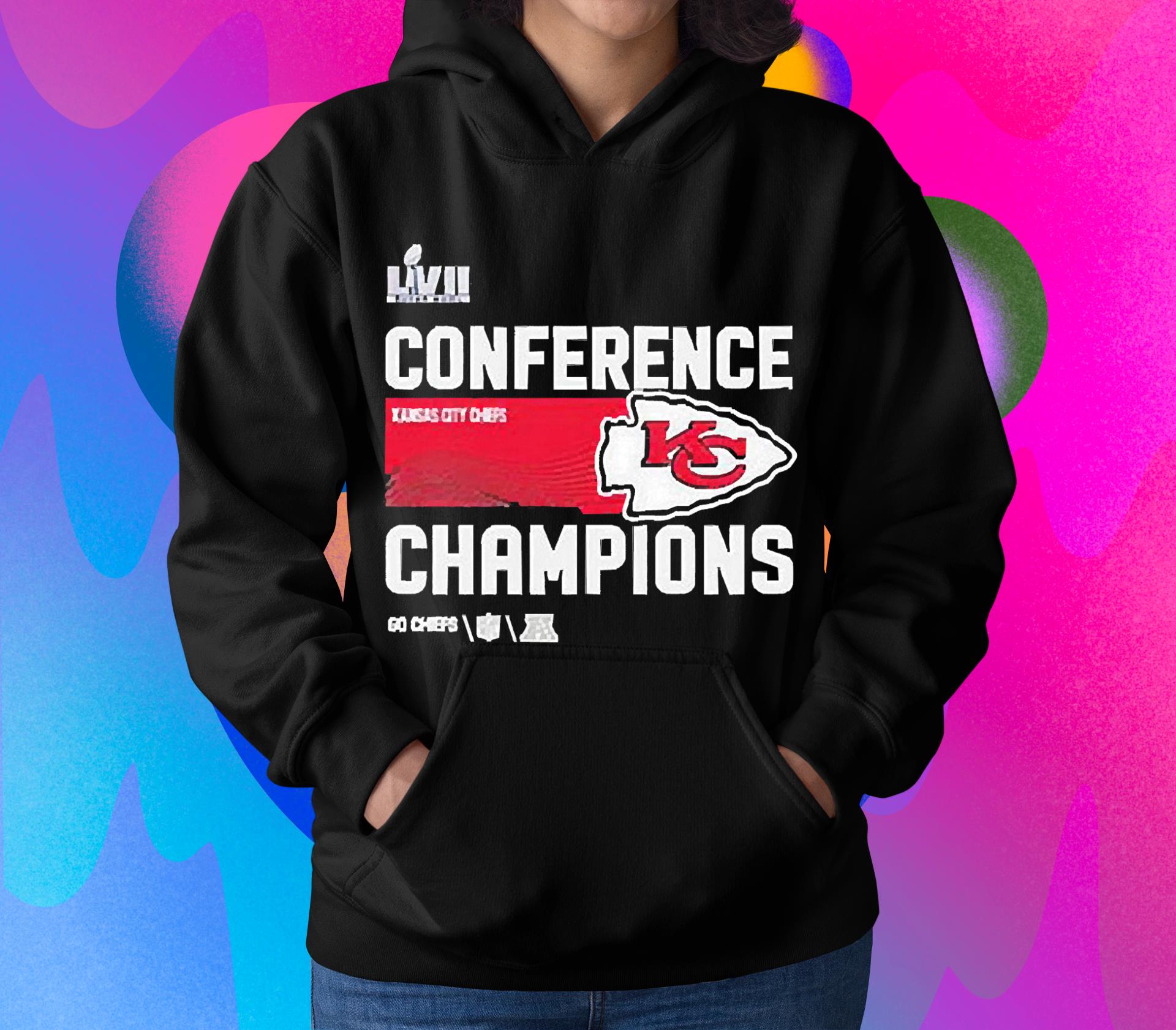 Kansas City chiefs 2022-2023 AFC Champions Go Chiefs shirt 1