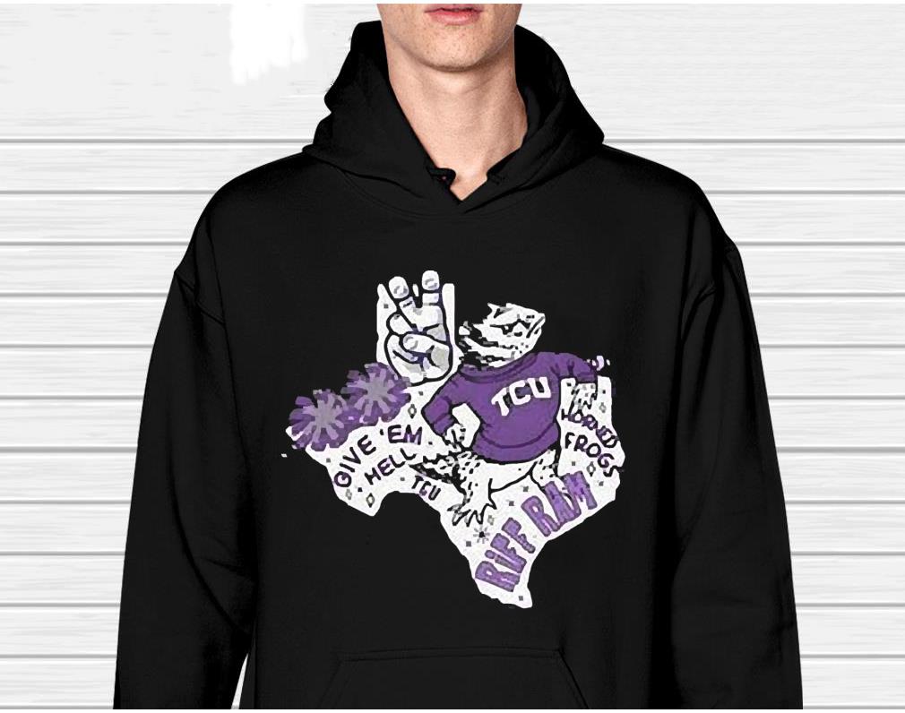 Tcu Hypnotoad Give ‘Em Hell Riff Ram Classic Shirt 1