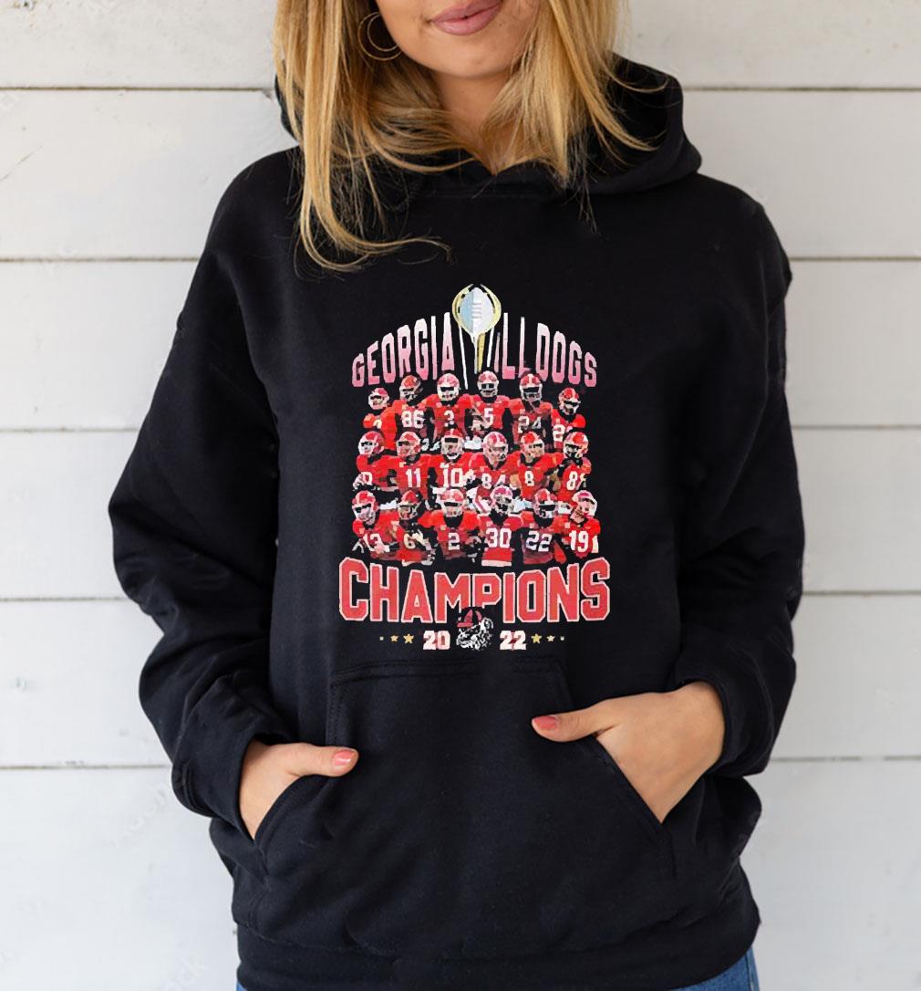 Georgia Bulldogs 2022 2023 Southeastern Conference champions shirt