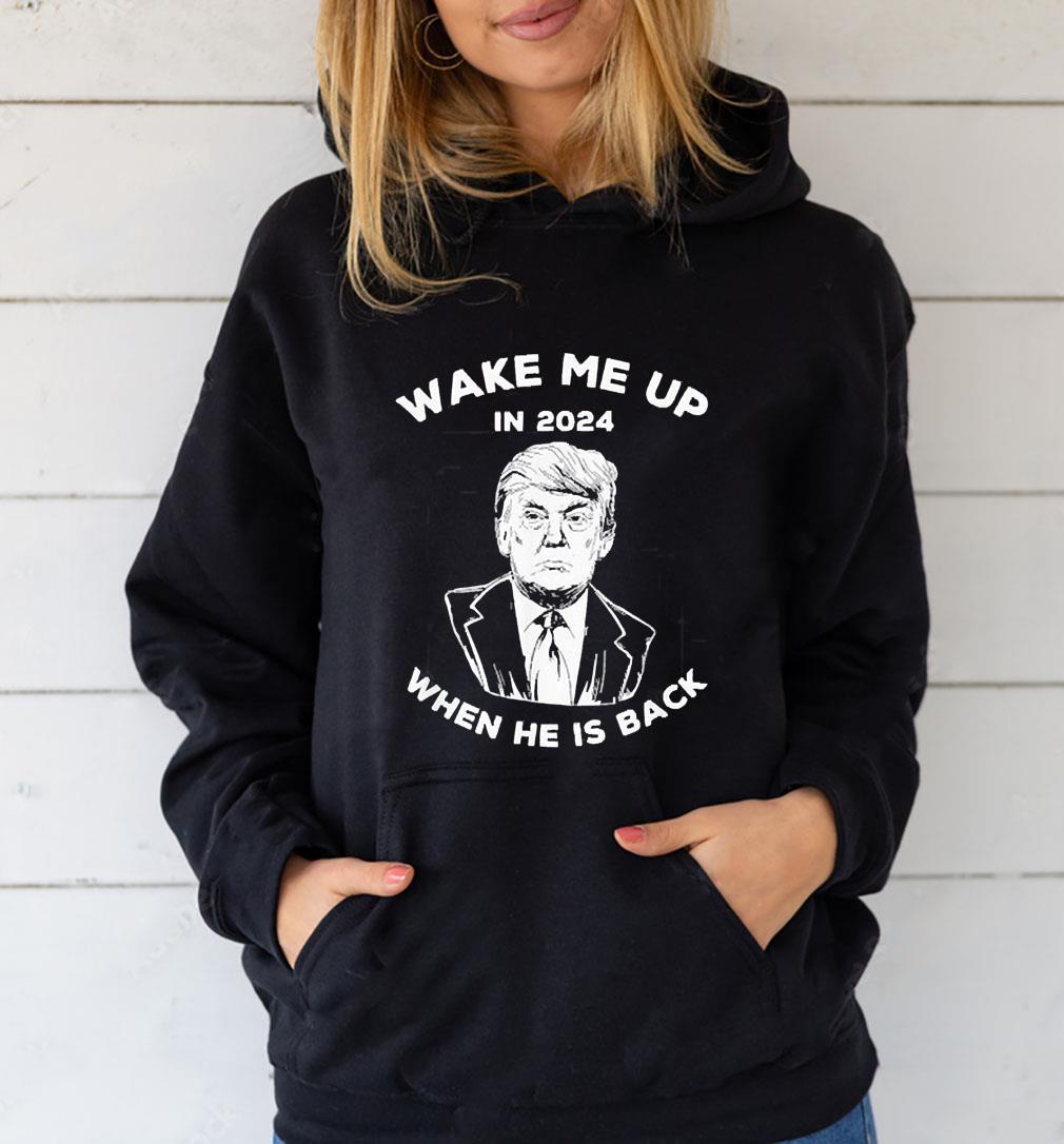 Wake Me Up When He Is Back Trump 2024 President Election Shirt 60 nurseteeshirt News