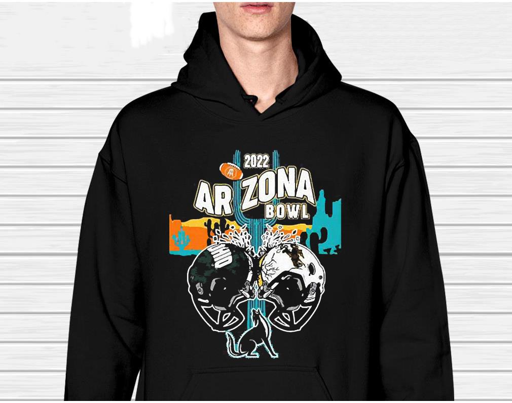 2022 Arizona Bowl Helmets Ohio Vs Wyoming Shirt 1