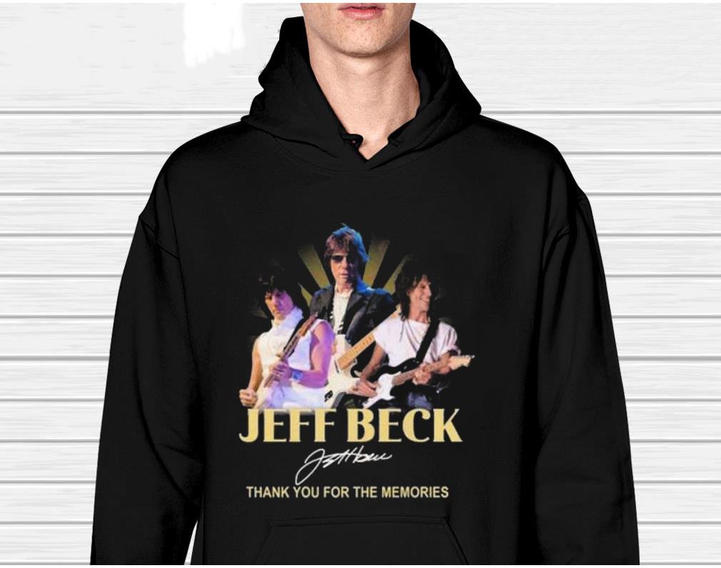 79 Years Of 1944-2023 Jeff Beck Thank You For The Memories Signature Shirt 1