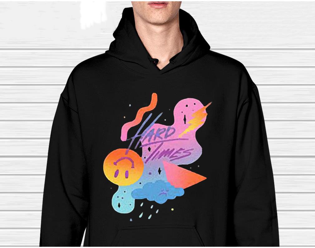 Paramore Kids Hard Times Gradient Shapes Paramore Shirt 1