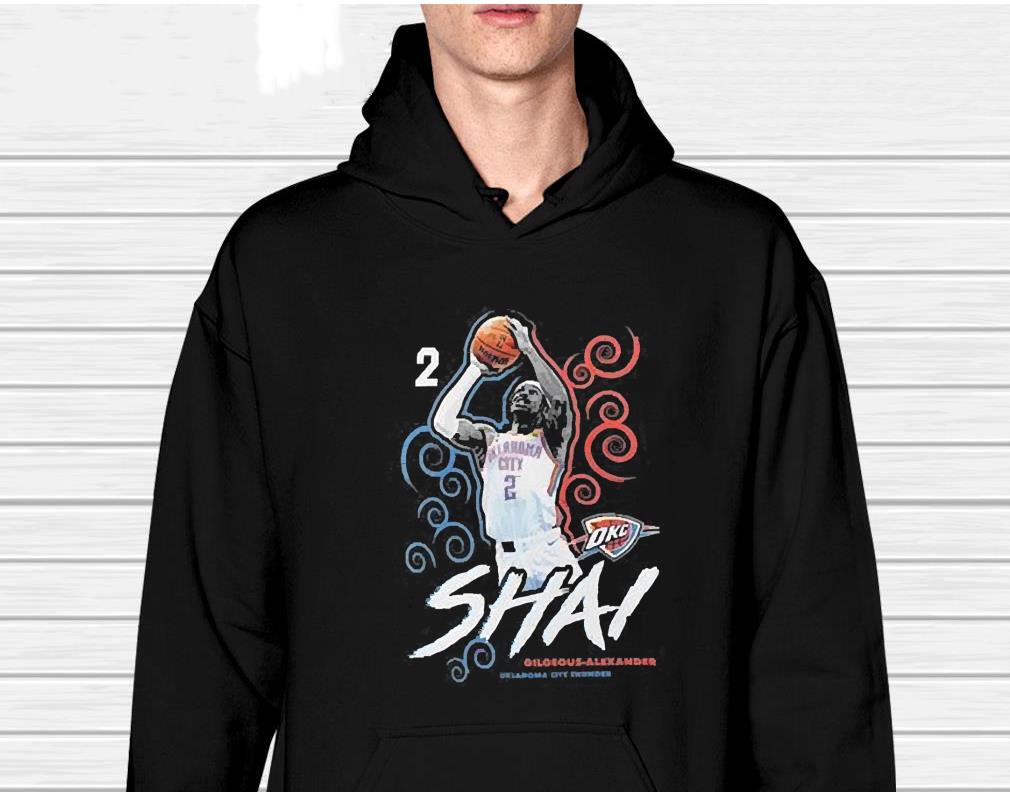 Shai Gilgeous-alexander Oklahoma City Thunder Competitor Shirt 1