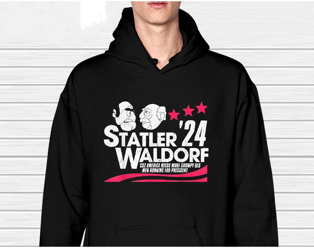 Statler And Waldorf For President 2024 Retro Vintage Shirt 1
