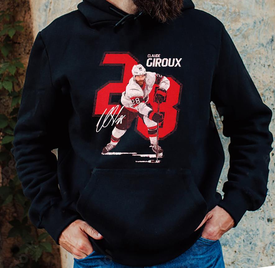 Claude Giroux Ottawa Offset Hockey Shirt 17