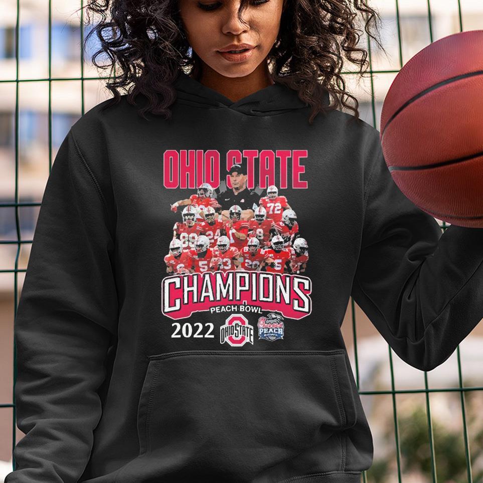 Ohio State Buckeyes 2022 Peach Bowl Champions shirt