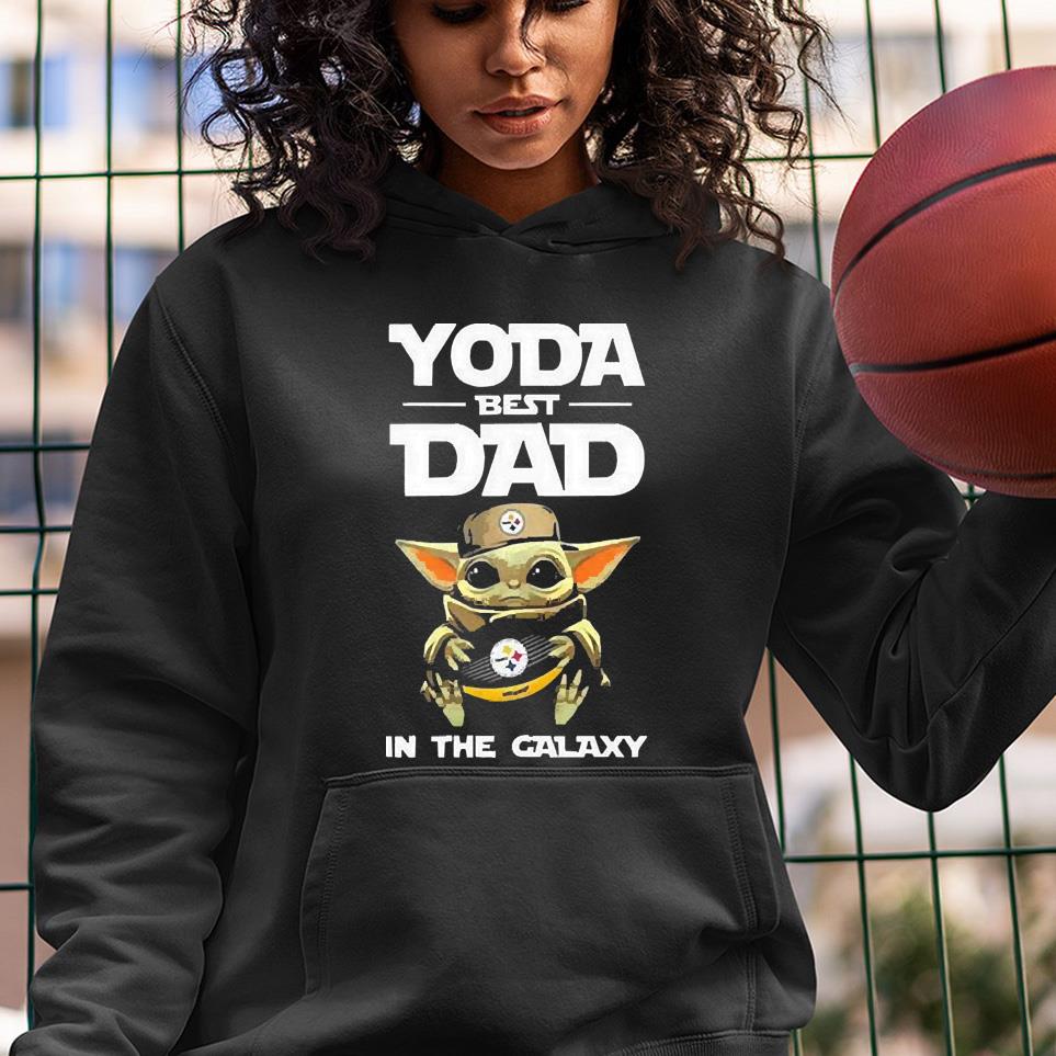 Yoda Best Dad In The Galaxy Pittsburgh Steelers Football NFL Shirt