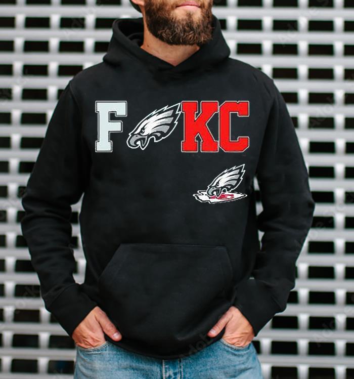 Fck kc Kansas city Chiefs Philadelphia Eagles shirt 4