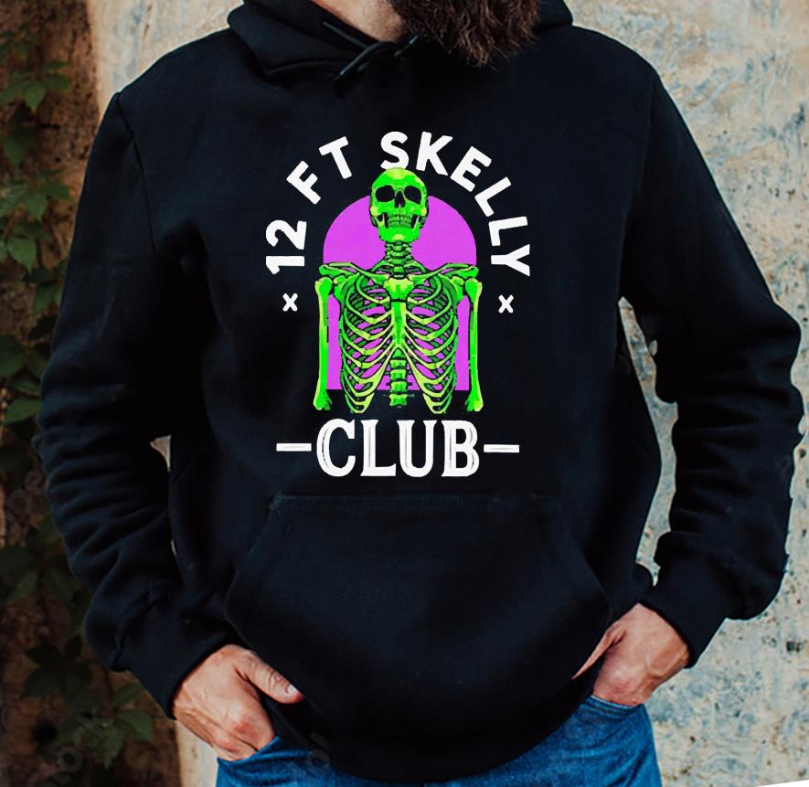 12ft skelly club skeleton shirt 1