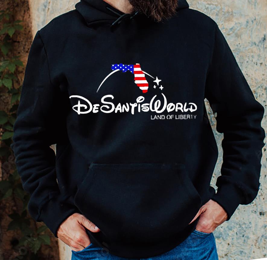 Desantis World land of liberty Disney shirt 1