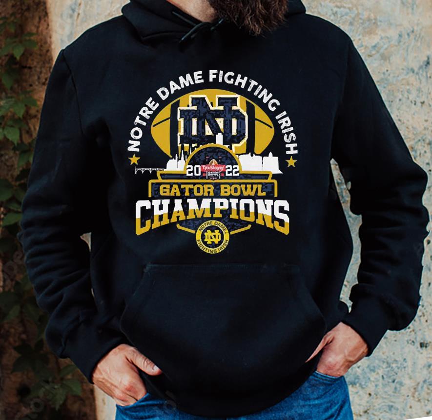 Notre Dame Fighting Irish 2022 Gator Bowl Champions shirt 1