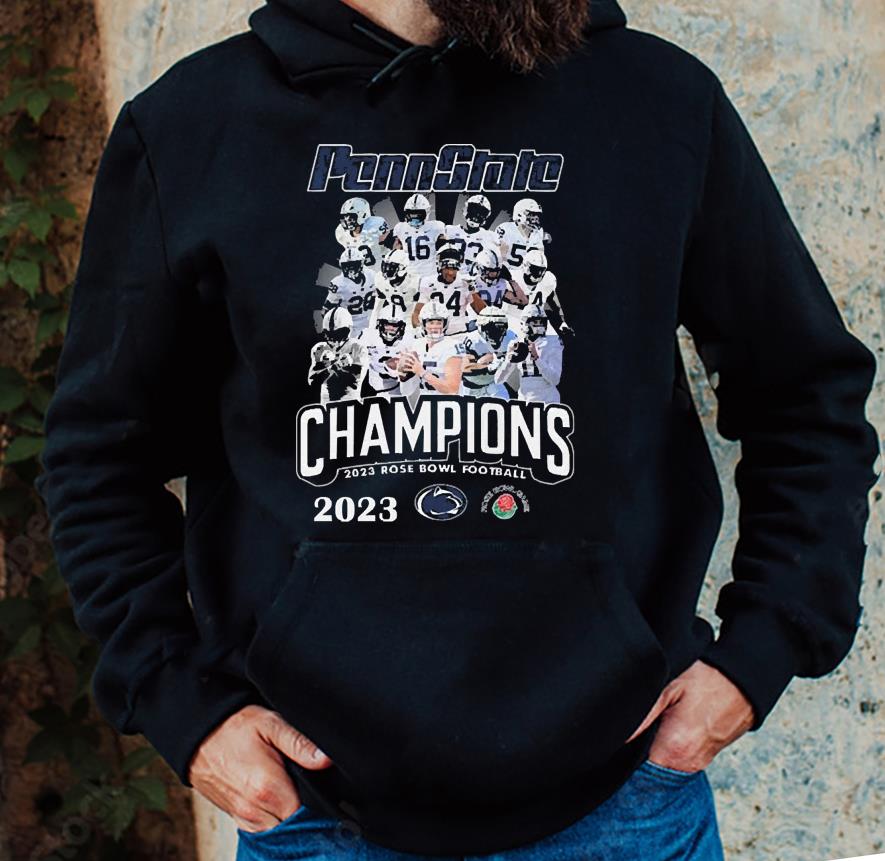 Penn State Nittany Lions 2023 Rose Bowl Football Champions shirt 1 Thebeatlestshirt News