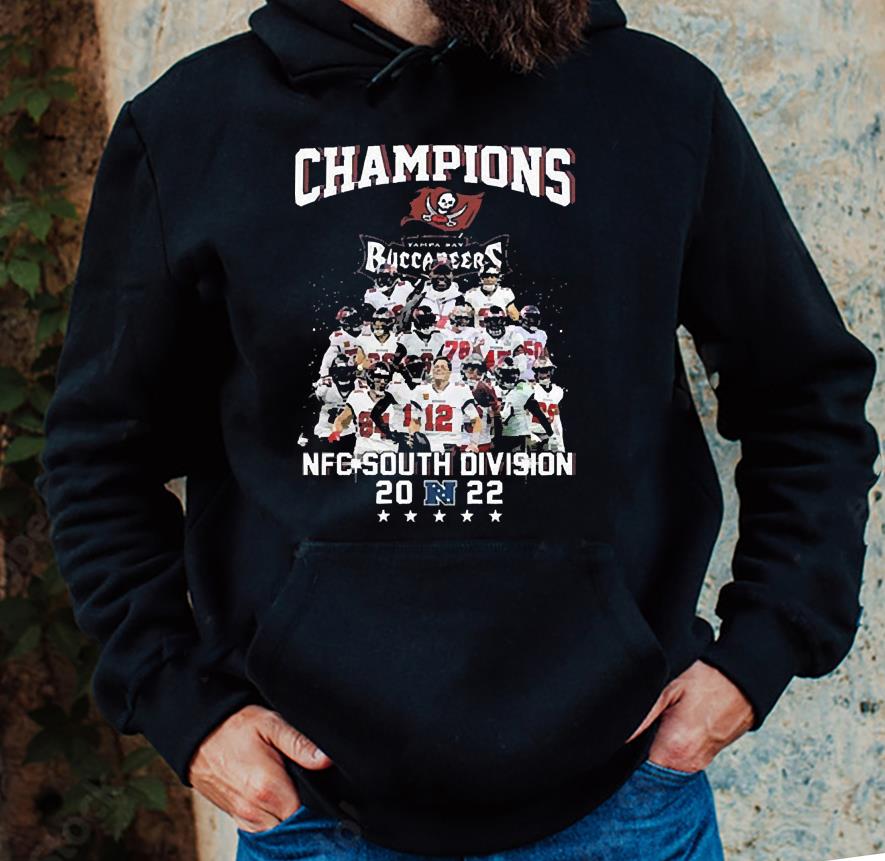 Tampa Bay Buccaneers 2022 NFC South Division Champions shirt 1