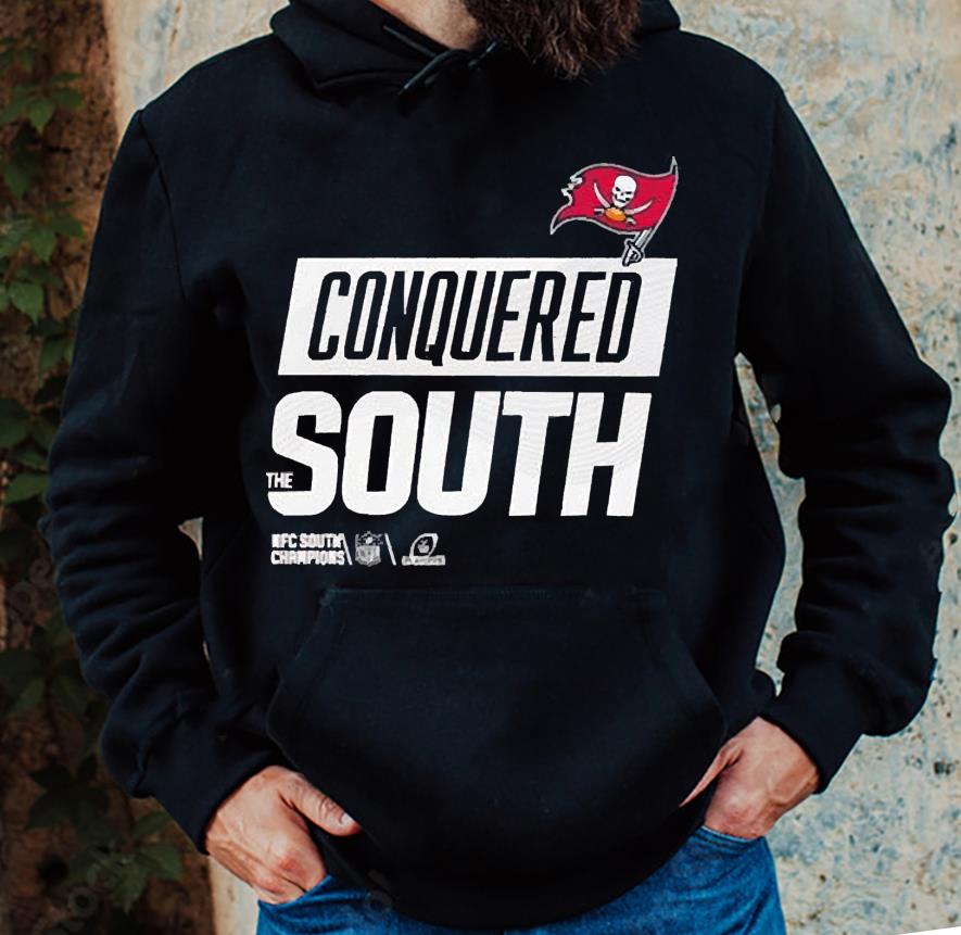 m61 tampa bay buccaneers conquered south shirt hoodie - Tampa Bay Buccaneers Conquered south shirt