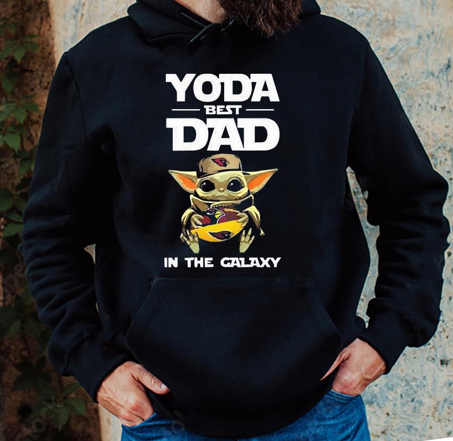 Yoda Best Dad In The Galaxy Arizona Cardinals Football NFL Shirt 1