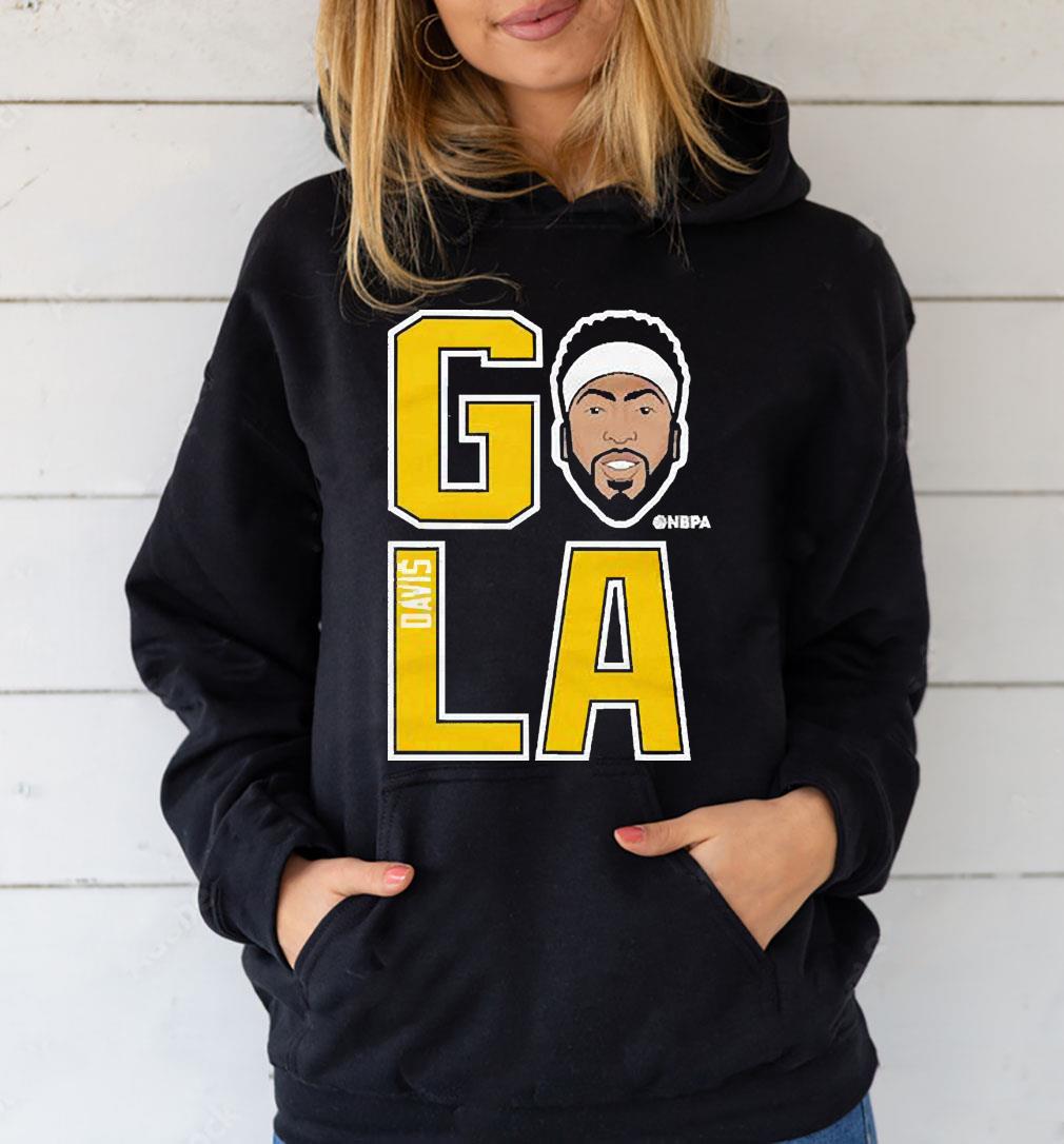 Anthony Davis GO LA Y WHT Shirt 1