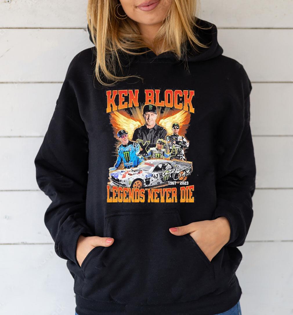 Ken block legends never die 1967 2023 signature shirt 1