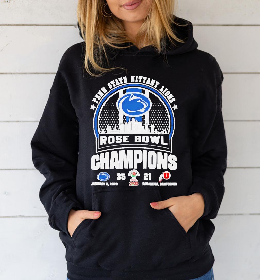 m71 penn state nittany lions 2023 rose bowl champions skyline shirt hoodie - Penn State Nittany Lions 2023 Rose Bowl Champions Skyline Shirt