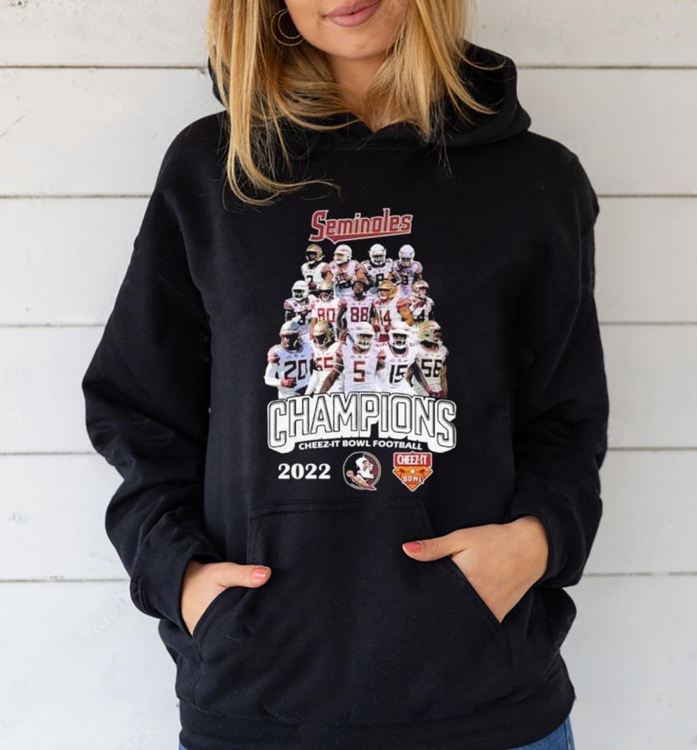 Seminoles champions cheez-it bowl football 2022 shirt 1